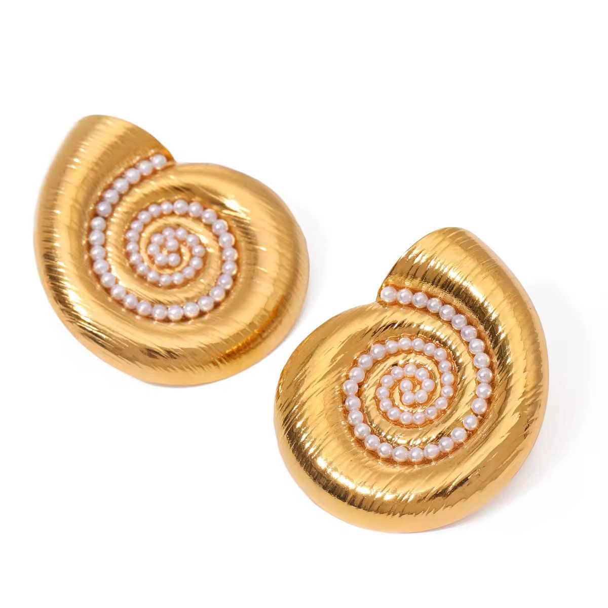 Spiral stone studs