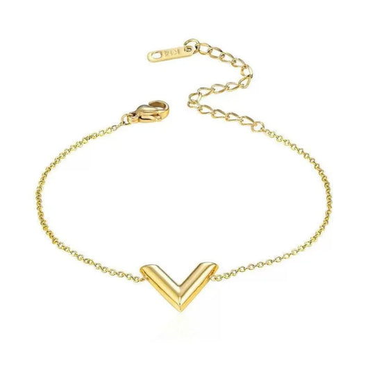 V shaped stainless steel set