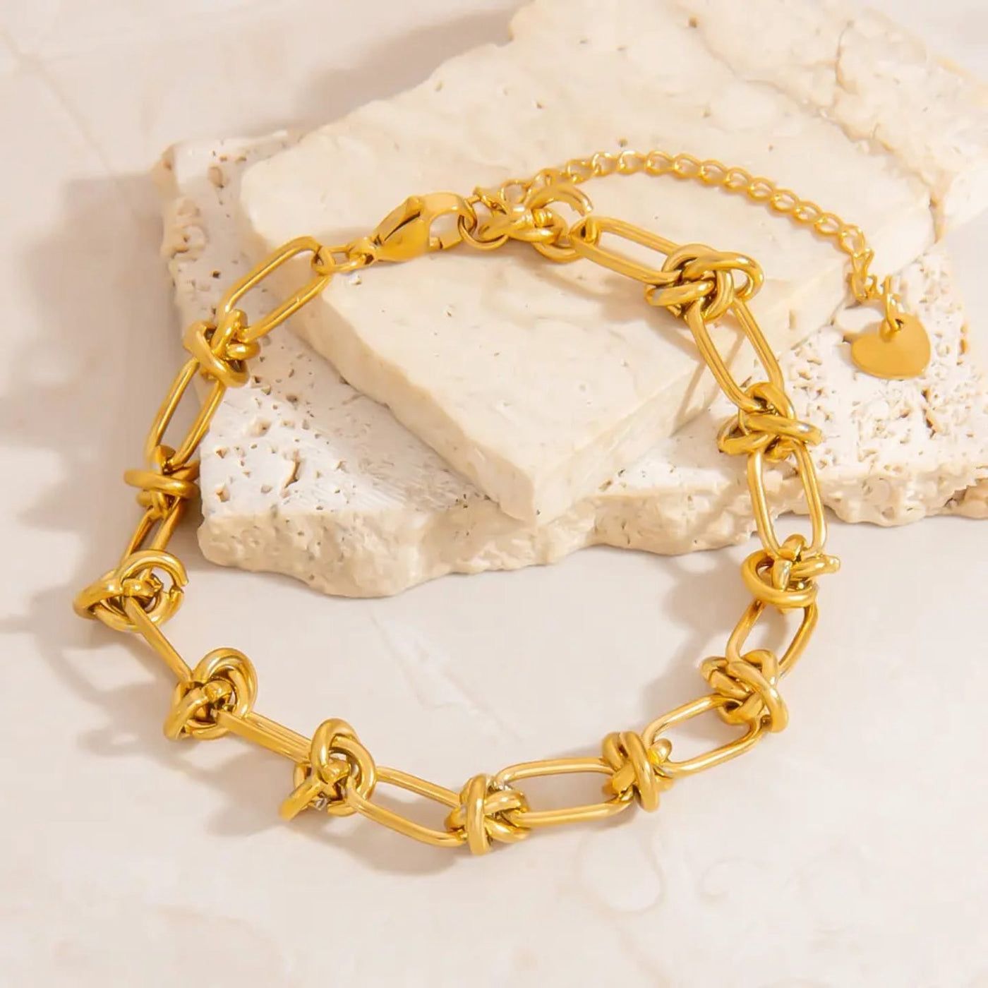 Knotted bracelet