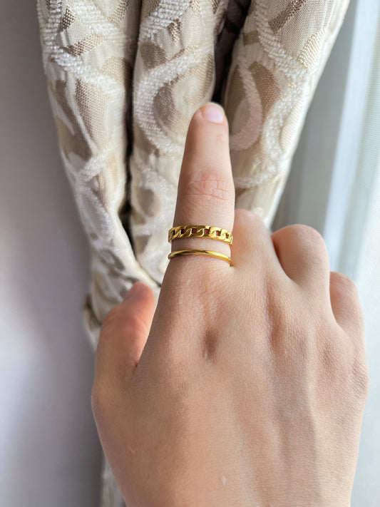 Stainless steel ring