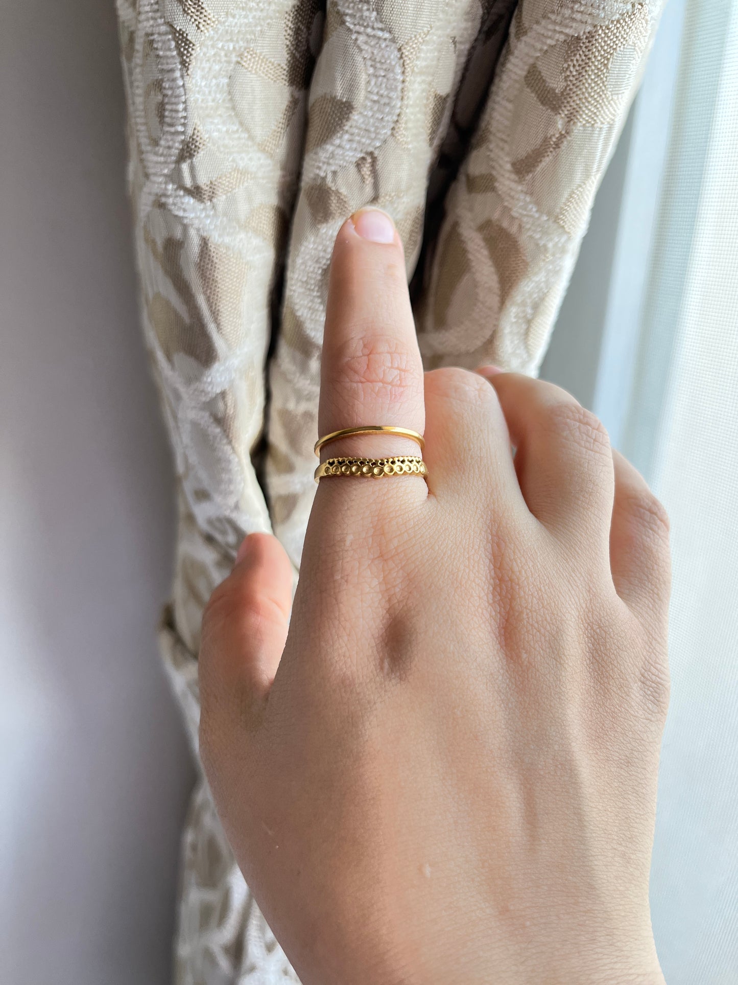 Stainless steel ring