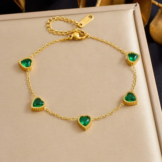 Amora heart bracelet