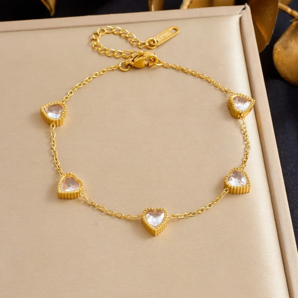 Amora heart bracelet