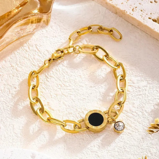 Eclipse stone bracelet