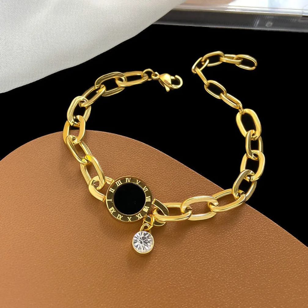 Eclipse stone bracelet
