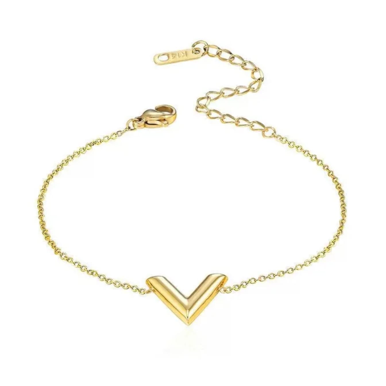 V shaped stainless steel set