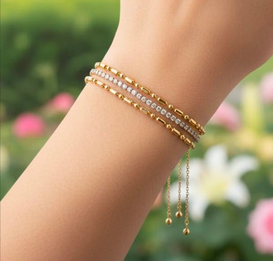 Triple bracelet
