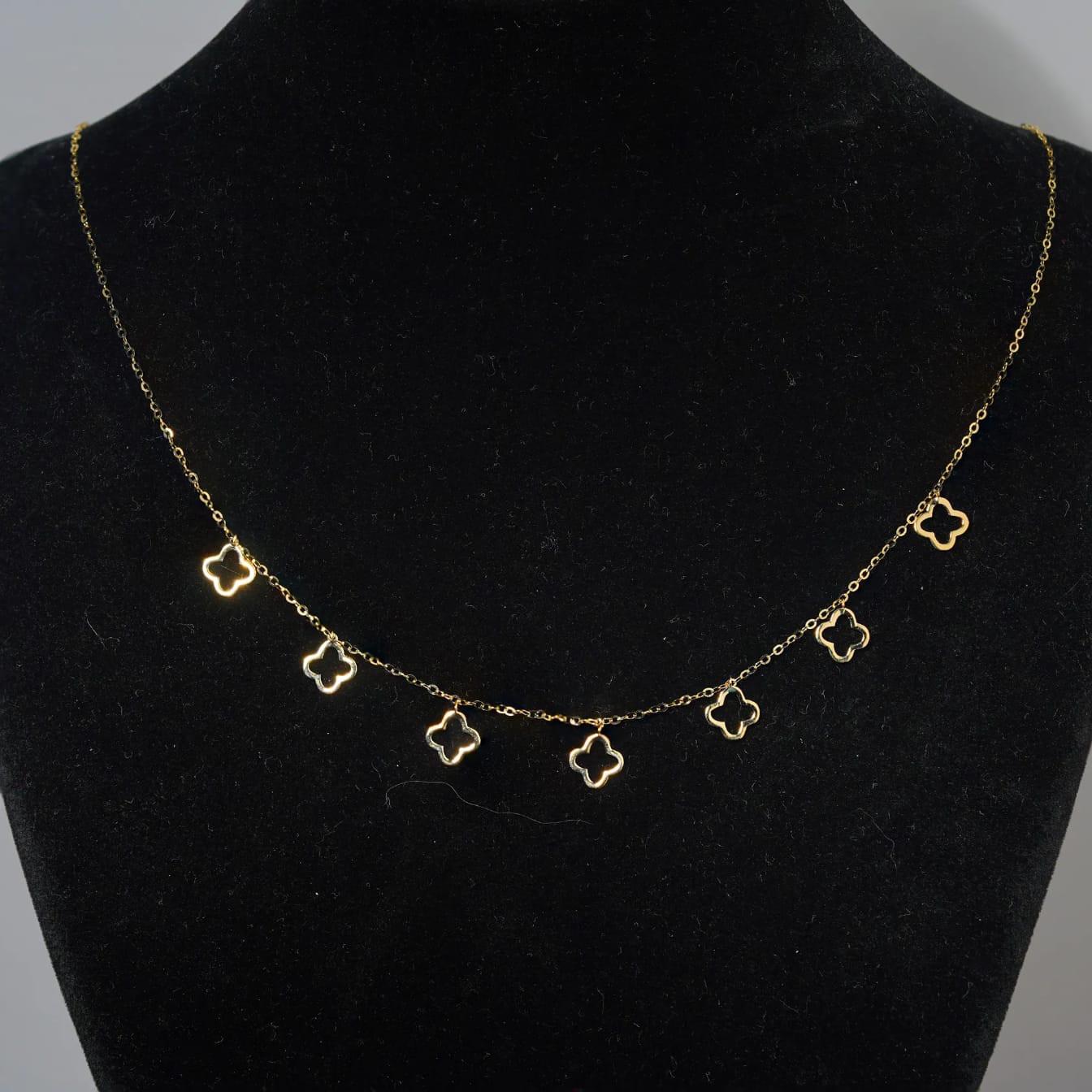 Clover charms chain