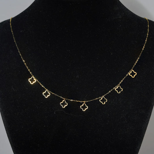 Clover charms chain