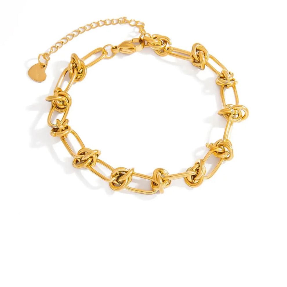 Knotted bracelet