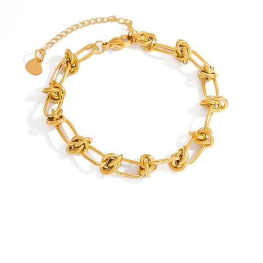Knotted bracelet