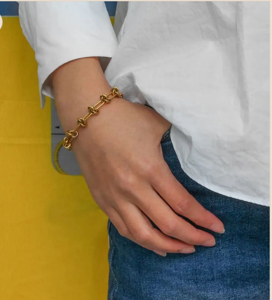 Knotted bracelet