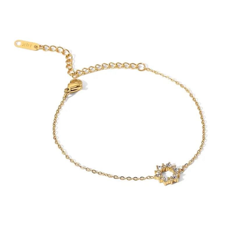 Floral bracelet