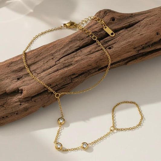 Stone handchain