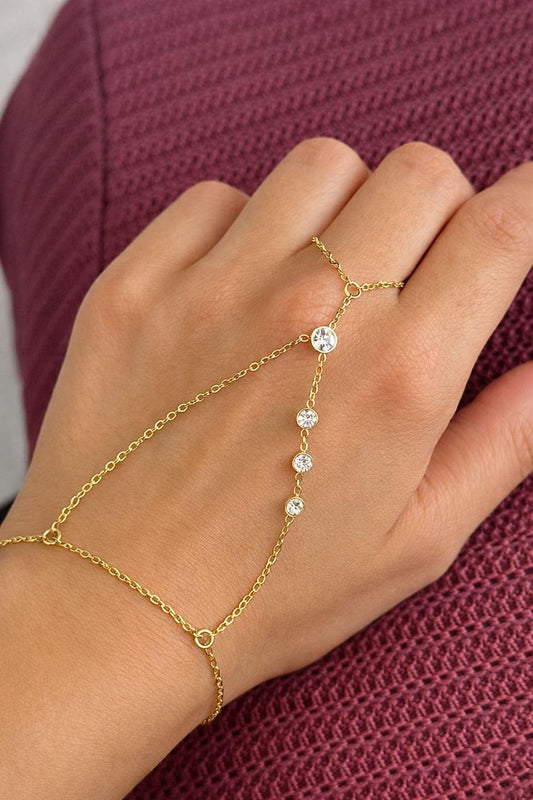 Embellished handchain